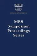 Combinatorial Methods and Informatics in Materials Science Symposium Held November 28-Decemb...