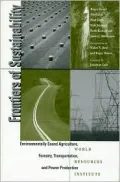 Frontiers of Sustainability
