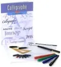 Calligraphy: Learn the Art of Beautiful Writing (Walter Foster Art Kits Series)