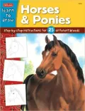 Draw and Color Horses and Ponies: Step-by-Step Instructions for 25 Different Breeds