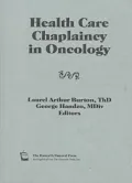 Health Care Chaplaincy in Oncology