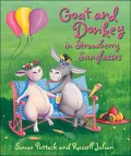 Goat and Donkey in Strawberry Sunglasses