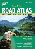 AAA Large Print Road Atlas 2004