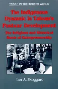 Indigenous Dynamic in Taiwan's Postwar Development The Religious and Historical Roots of Ent...