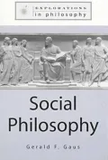 Social Philosophy