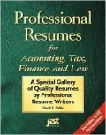 Professional Resumes for Accounting, Tax, Finance, and Law