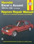 Book cover of Hyundai Excel and Accent Automotive Repair Manual