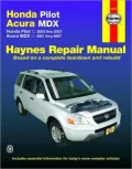 Honda Pilot Acura MDX: Honda Pilot - 2003 thru 2007 - Acura MDX - 2001 Thru 2007