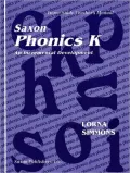 Phonics K: Home School Teachers Edition