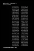 Critical Views of September 11