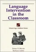 Language Intervention in the Classroom
