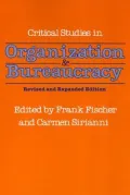 Critical Studies In Org And Bureaucracy