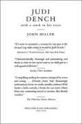 Judi Dench : With a Crack in Her Voice: The Biography