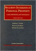 Security Interests in Personal Property