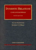 Wadlington and O'Brien Cases and Materials on Domestic Relations