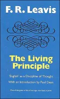 Living Principle: English as a Discipline of Thought