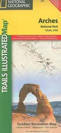 National Geographic - ARCHES national Park, UTAH [Trails Illustrated]