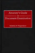 Attorney's Guide to Document Examination