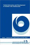 Verbal Interaction And Development In Families With Adolescents, Vol. 15