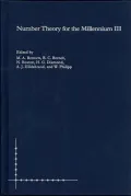 Number Theory for the Millennium