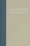 Speaking Hermeneutically