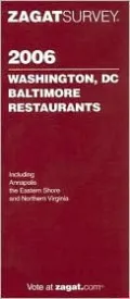 Zagat Washington, DC Baltimore Restaurants