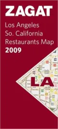 Zagat Los Angeles/Southern California Restaurants Map 2009