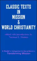Classic Texts in Mission and World Christianity, Vol. 20