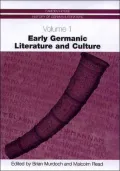 Early Germanic Literature and Culture