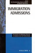 Immigration Admissions: The Search for Workable Policies in Germany and the United States