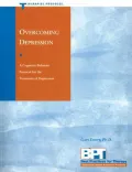 Overcoming Depression : Therapist Protocol