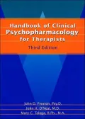 Handbook Of Clinical Psychopharmacology For Therapists