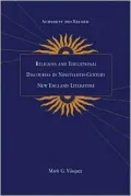 Authority and Reform: Religious and Educational Discourses in Nineteenth-Century New England Literature
