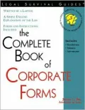 The Complete Book of Corporate Forms