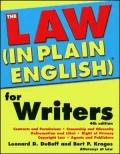 Law (In Plain English) for Writers