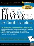 File For Divorce In North Carolina