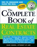 The Complete Book of Real Estate Contracts, with CD
