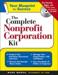 Complete Nonprofit Corporation Kit + CD