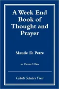 A Week End Book of Thought and Prayer