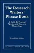Research Writer's Phrase Book