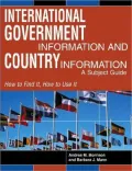International Government Information and Country Information: A Subject Guide