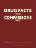 Drug Facts and Comparisons [With CDROM]