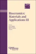 Bioceramics #3 Ct Vol 110