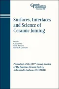 Sci Ceramic Join Ct V 158, Vol. 158