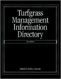 Turfgrass Management Information Directory