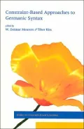 Constraint-Based Approaches to Germanic Syntax