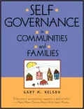 Self-Governance in Communities and Families
