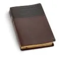 The Message, Numbered Edition: Alligator brown/tan bonded leather