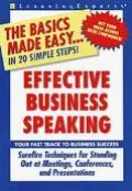 Effective Business Speaking