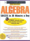 Algebra Success in 20 Minutes a Day, 3rd Edition